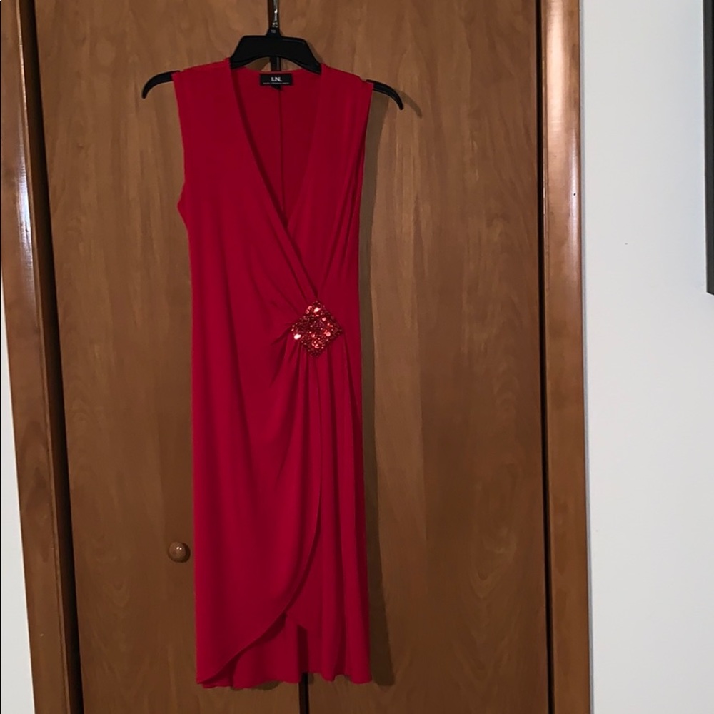 Red dress